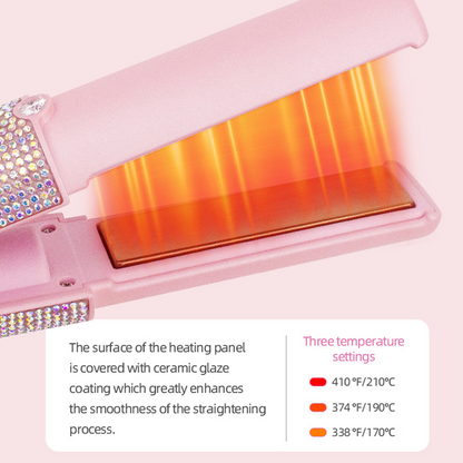 📢📢20% OFF !! ⏰Portable Wireless 2-in-1 Hair Straightener & Curler