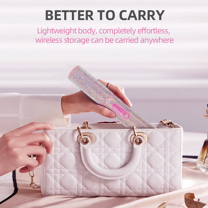 📢📢20% OFF !! ⏰Portable Wireless 2-in-1 Hair Straightener & Curler