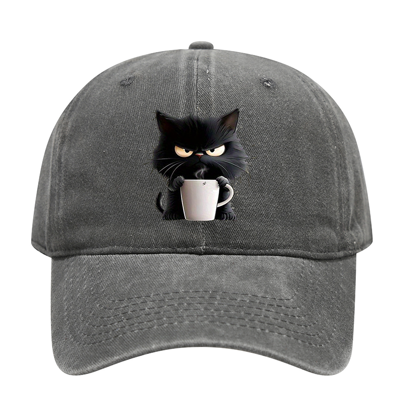 📢📢40% OFF !! ⏰Cute Black Cat Vintage Baseball Cap