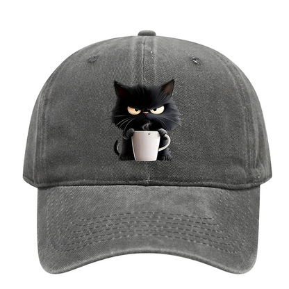 📢📢40% OFF !! ⏰Cute Black Cat Vintage Baseball Cap