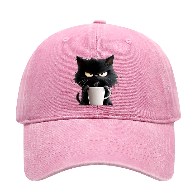 📢📢40% OFF !! ⏰Cute Black Cat Vintage Baseball Cap