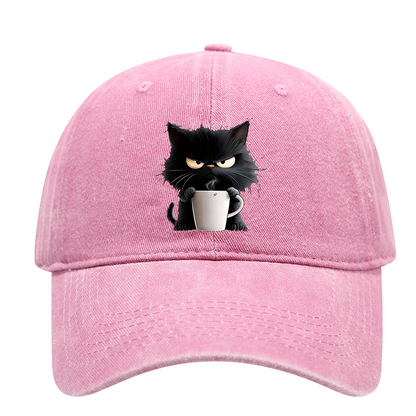 📢📢40% OFF !! ⏰Cute Black Cat Vintage Baseball Cap