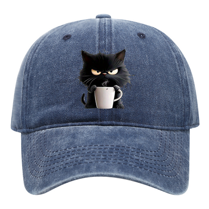 📢📢40% OFF !! ⏰Cute Black Cat Vintage Baseball Cap