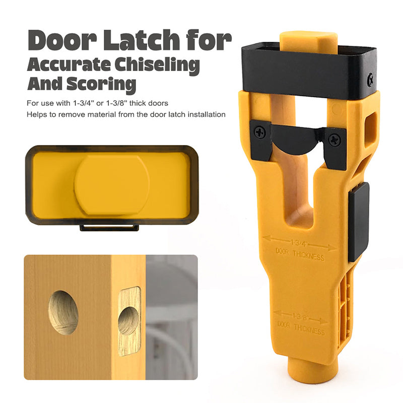 📢📢30% OFF !! ⏰Door Latch Mortise Tool for 1-3/4in & 1-3/8in