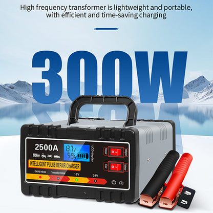 📢📢35% OFF !! ⏰Smart Car Battery Charger with Pulse Repair