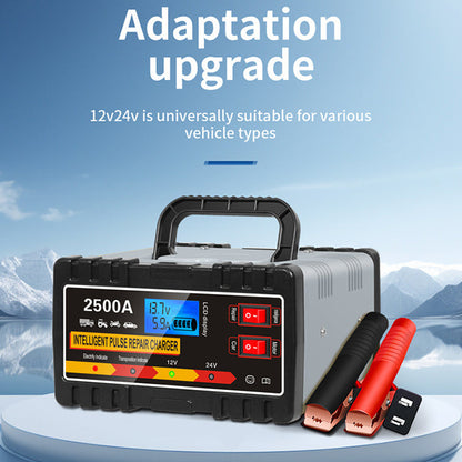 📢📢35% OFF !! ⏰Smart Car Battery Charger with Pulse Repair
