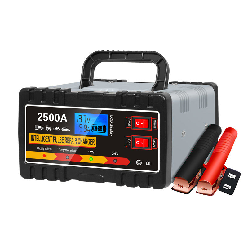 📢📢35% OFF !! ⏰Smart Car Battery Charger with Pulse Repair
