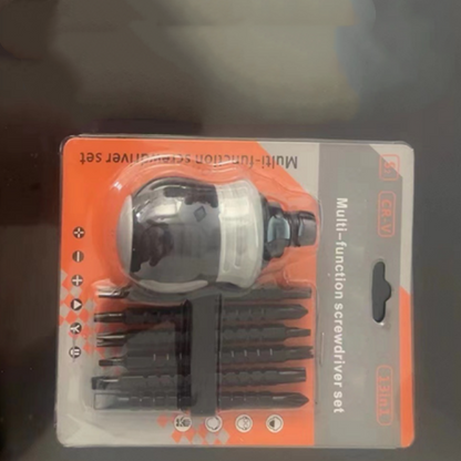 Compact Ratcheting Screwdriver Set