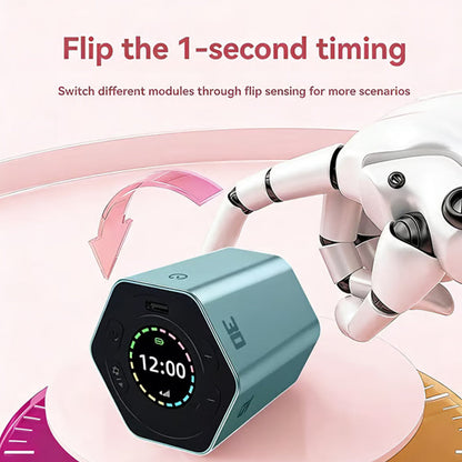 6-Sided Flip Timer for Productivity & Focus