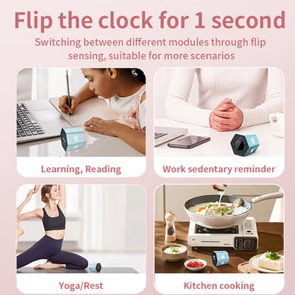 6-Sided Flip Timer for Productivity & Focus