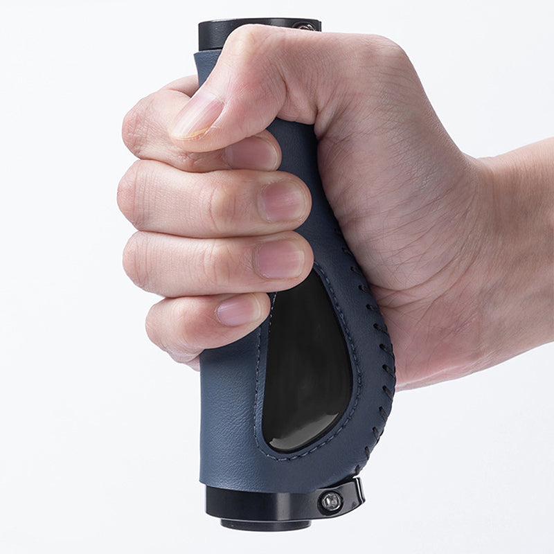 📢📢30% OFF !! ⏰ Ergonomic Bicycle Handlebar Grips with Palm Rest – Winged Design, Dual Lock-On & Shock-Absorbing TPR ✨