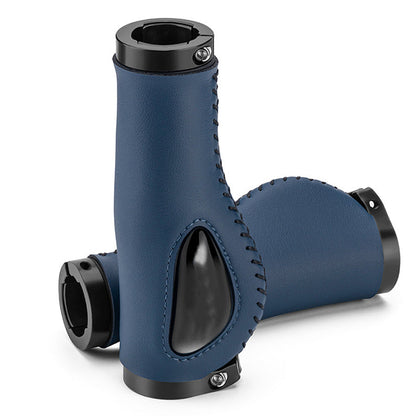 📢📢30% OFF !! ⏰ Ergonomic Bicycle Handlebar Grips with Palm Rest – Winged Design, Dual Lock-On & Shock-Absorbing TPR ✨