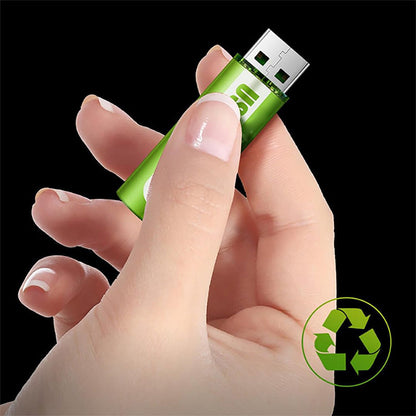 📢📢BUY 5 GET 5 FREE⏰[Practical Gift] USB Rechargeable Constant Voltage Large Capacity Lithium Battery