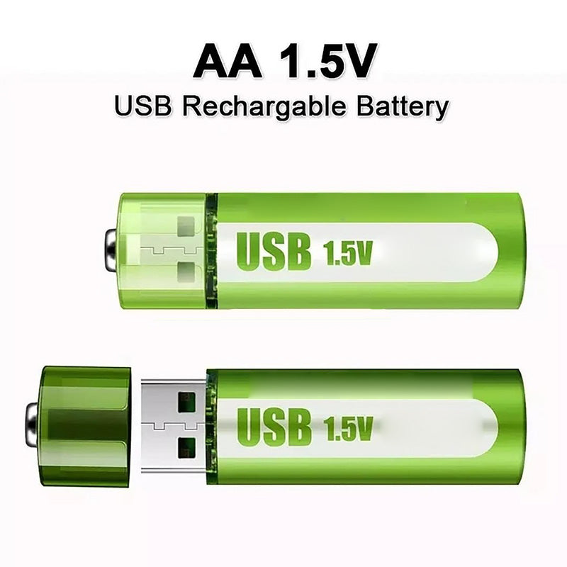 📢📢BUY 5 GET 5 FREE⏰[Practical Gift] USB Rechargeable Constant Voltage Large Capacity Lithium Battery