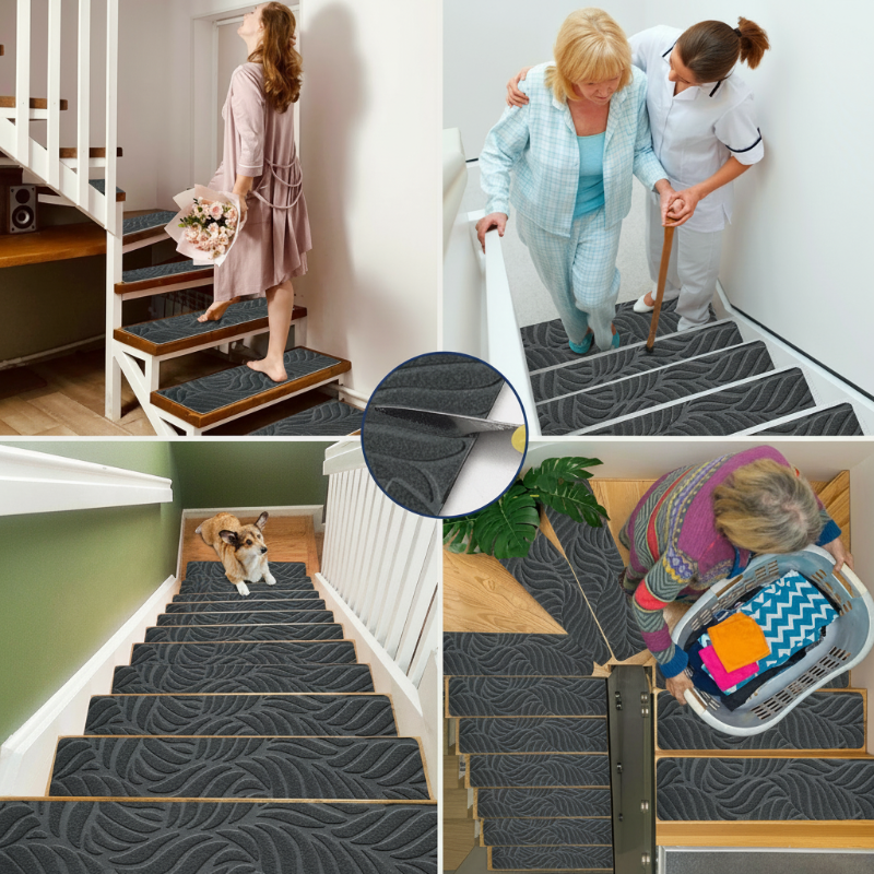 💖40% OFF NOW👣Self-Adhesive Anti-Slip Stair Tread Pads✨