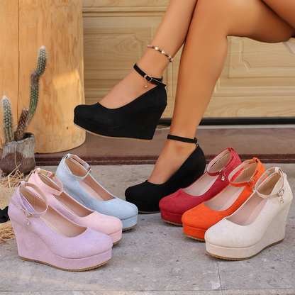 🔥2026 Hot sale 30% OFF🔥Women's High Wedge Heel Pumps