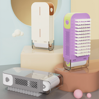Multifunctional Soap Box Scrubber & Storage Dispenser