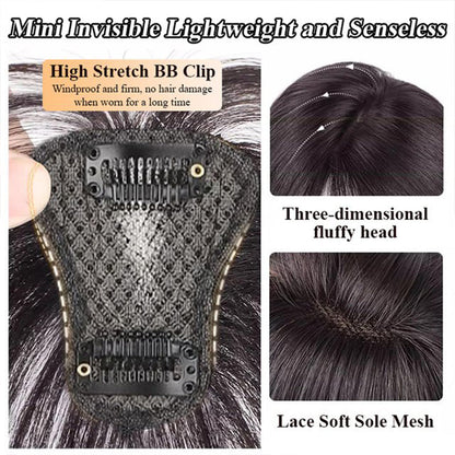 📢📢40% OFF !! ⏰Seamless Clip-on French Bangs Wig