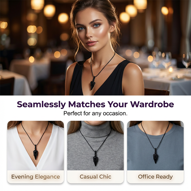 📢📢30% OFF !! ⏰ Conical Pendant for Men & Women – Minimalist Design, Hypoallergenic Metal & Perfect for Daily Wear or Gifting 🎁