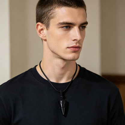 📢📢30% OFF !! ⏰ Conical Pendant for Men & Women – Minimalist Design, Hypoallergenic Metal & Perfect for Daily Wear or Gifting 🎁