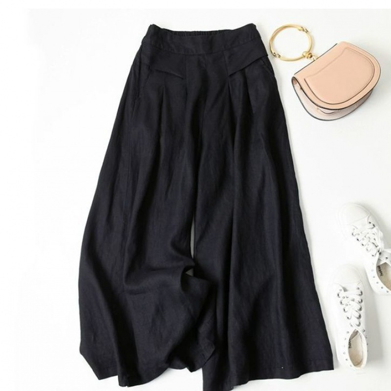 📢📢30% OFF !! ⏰Women's Cotton-Linen Wide-Leg Pants