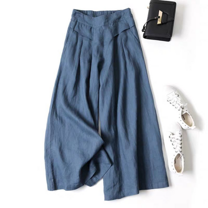📢📢30% OFF !! ⏰Women's Cotton-Linen Wide-Leg Pants