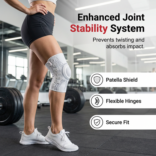 📢📢30% OFF !! ⏰Smart Knee Brace with Adjustable Compression Knob