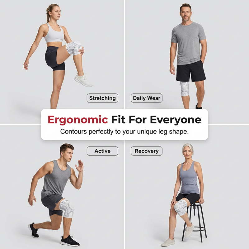 📢📢30% OFF !! ⏰Smart Knee Brace with Adjustable Compression Knob