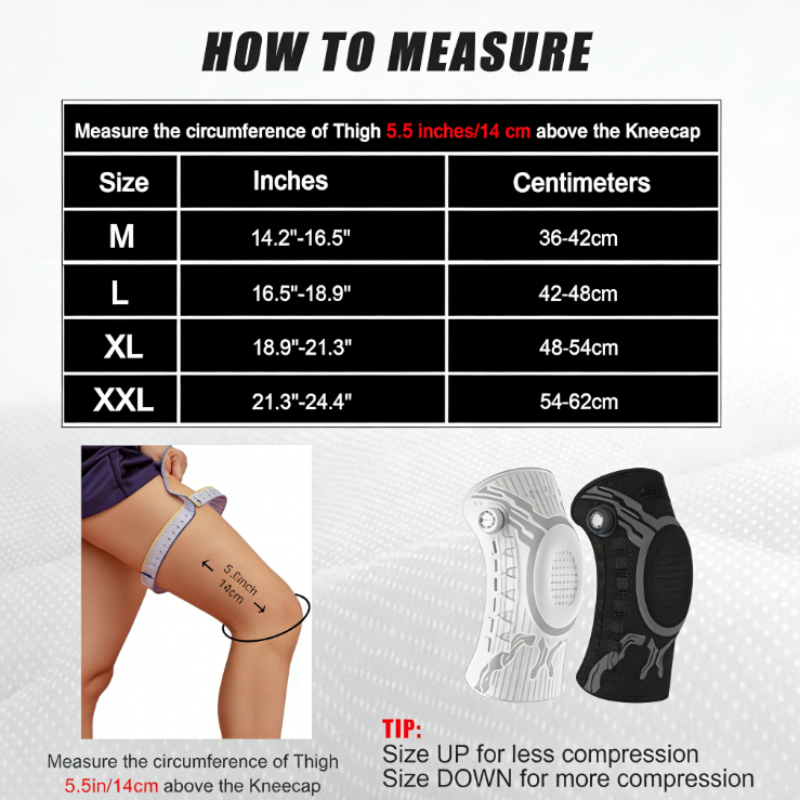 📢📢30% OFF !! ⏰Smart Knee Brace with Adjustable Compression Knob