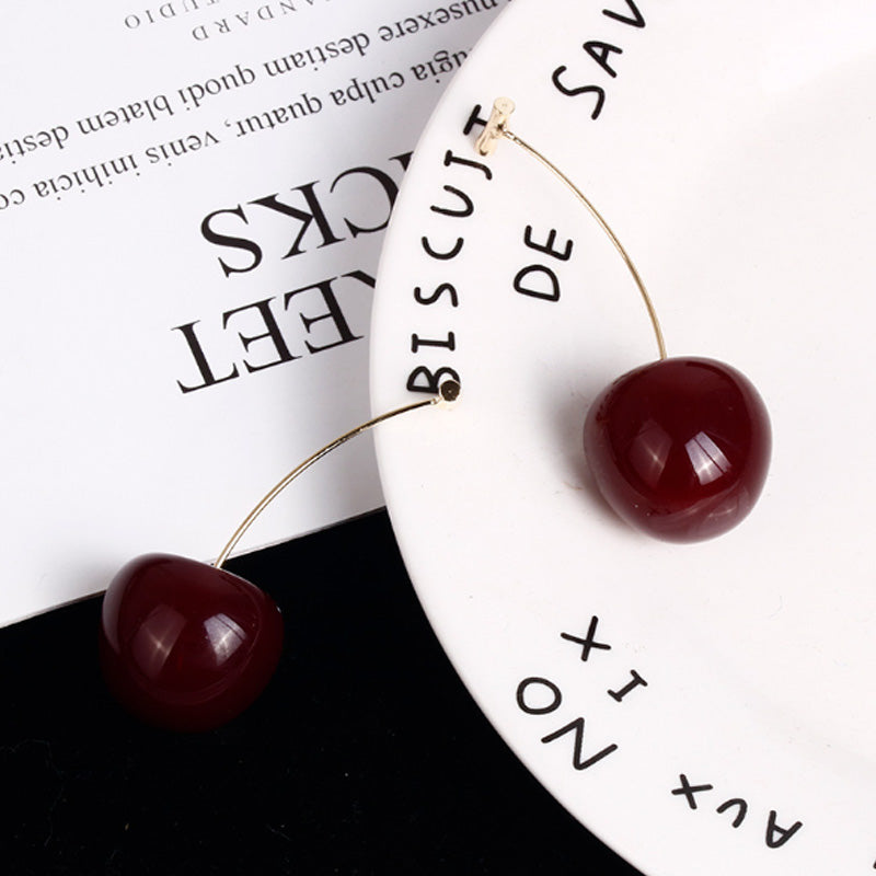 📢📢30% OFF !! ⏰Women's Stylish Cute Acrylic Cherry Earrings