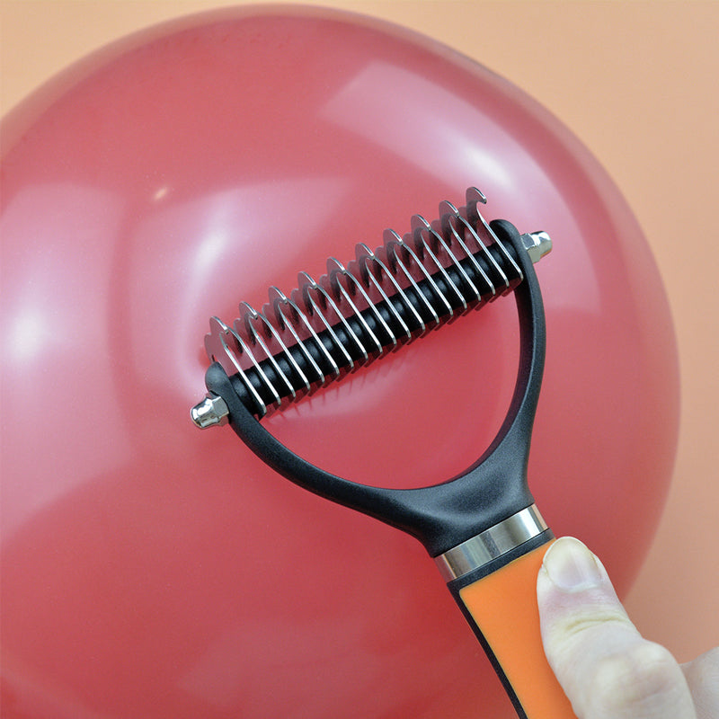📢📢30% OFF !! ⏰Double-Sided Deshedding Pet Grooming Brush