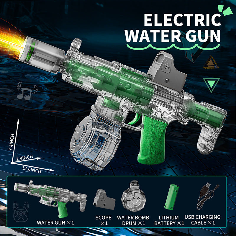 📢📢40% OFF !! ⏰Automatic Electric Water Gun with Drum Magazine