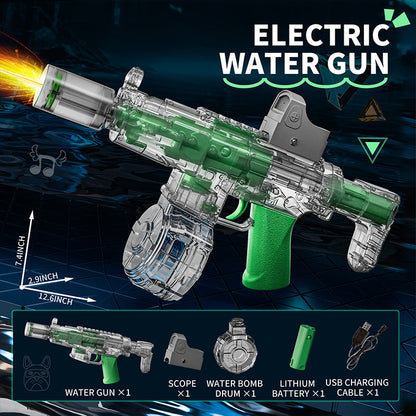 📢📢40% OFF !! ⏰Automatic Electric Water Gun with Drum Magazine