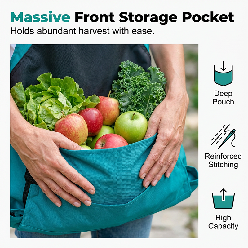 Waterproof Gardening Apron with Pockets