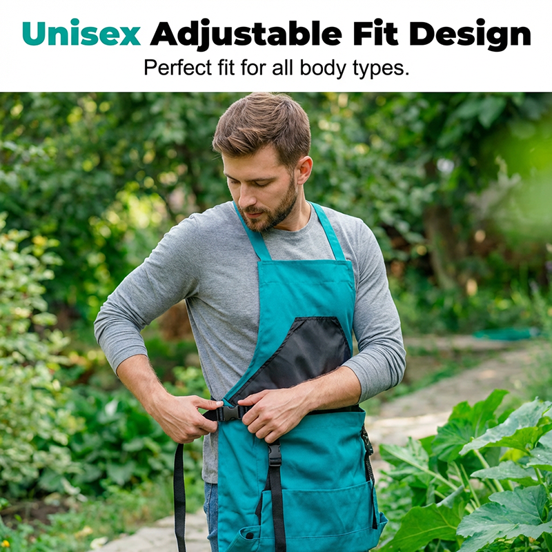 Waterproof Gardening Apron with Pockets