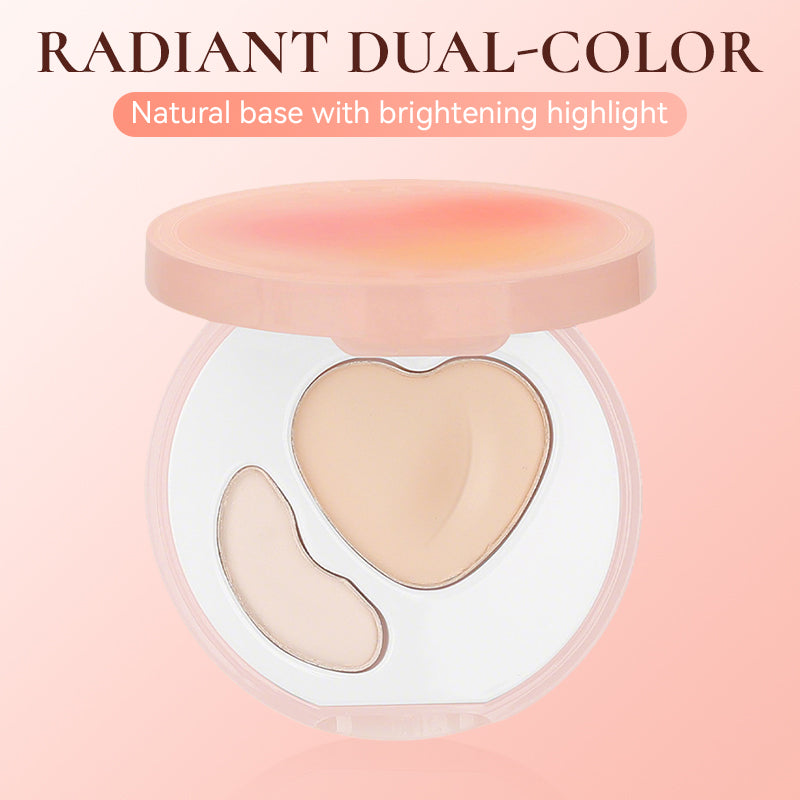 📢📢40% OFF !! ⏰Long-Lasting Dual-Color Face Powder