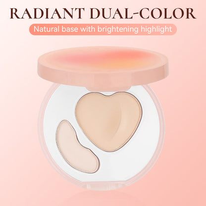 📢📢40% OFF !! ⏰Long-Lasting Dual-Color Face Powder