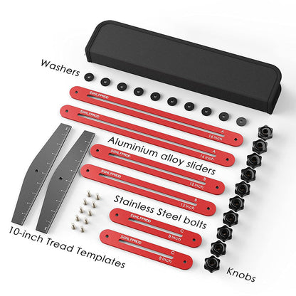 📢📢40% OFF !! ⏰Upgraded Multifunctional Stair Measuring Ruler