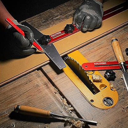 📢📢40% OFF !! ⏰Upgraded Multifunctional Stair Measuring Ruler