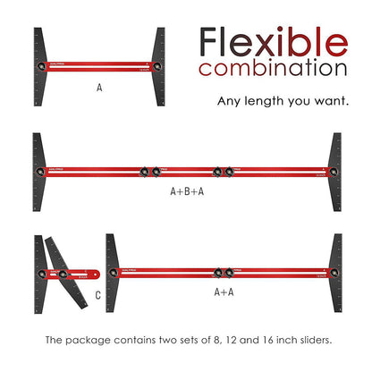 📢📢40% OFF !! ⏰Upgraded Multifunctional Stair Measuring Ruler