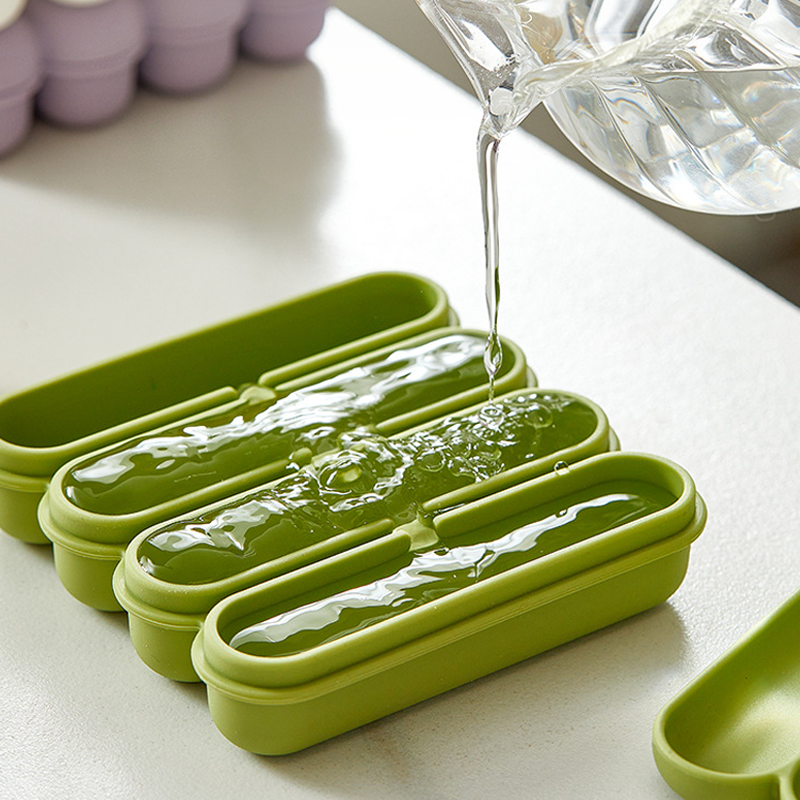 📢📢30% OFF !! ⏰Reusable Water Bottle Ice Cube Mold