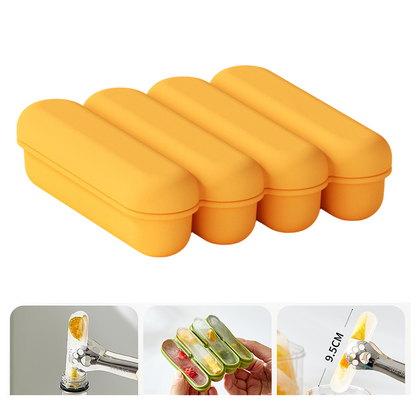 📢📢30% OFF !! ⏰Reusable Water Bottle Ice Cube Mold