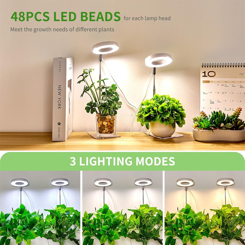 📢📢30% OFF !! ⏰LED Angel Ring Plant Grow Light