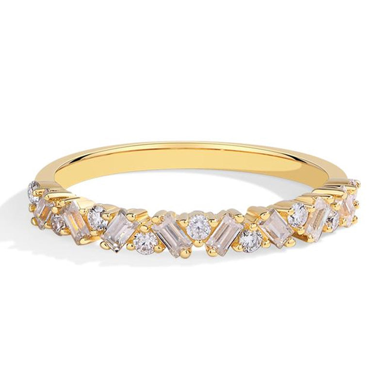 📢📢30% OFF !! ⏰Elegant Sparkling Cubic Zirconia Ring
