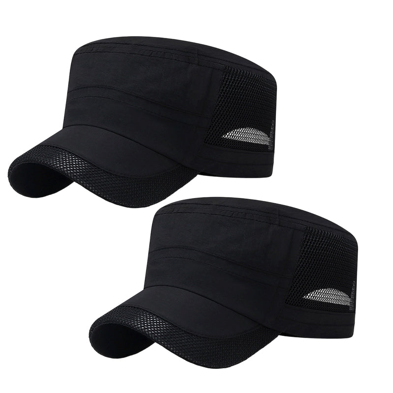 📢📢30% OFF !! ⏰Outdoor Mesh Panel Flat Top Cap