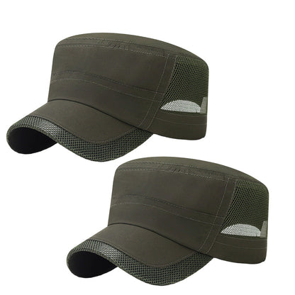📢📢30% OFF !! ⏰Outdoor Mesh Panel Flat Top Cap