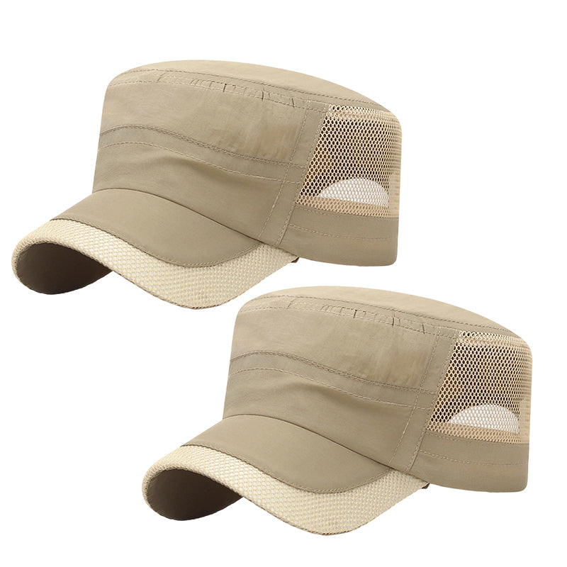 📢📢30% OFF !! ⏰Outdoor Mesh Panel Flat Top Cap