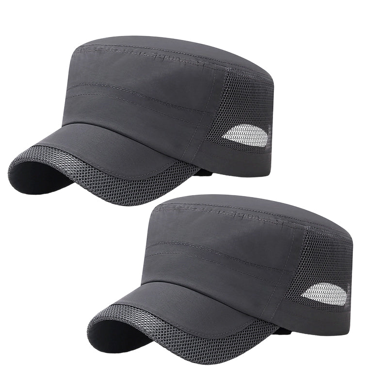 📢📢30% OFF !! ⏰Outdoor Mesh Panel Flat Top Cap
