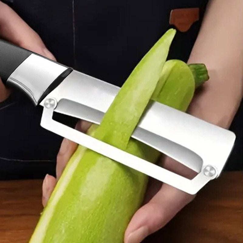 📢📢40% OFF !! ⏰ Thickened Stainless Steel Multi-Peeler – Heavy-Duty, Wide Blade, Bottle Opener 🍺