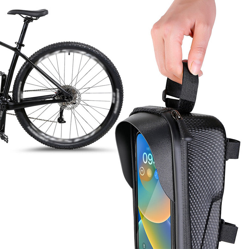 📢📢30% OFF !! ⏰Waterproof Bike Mounted Phone Holder Bag